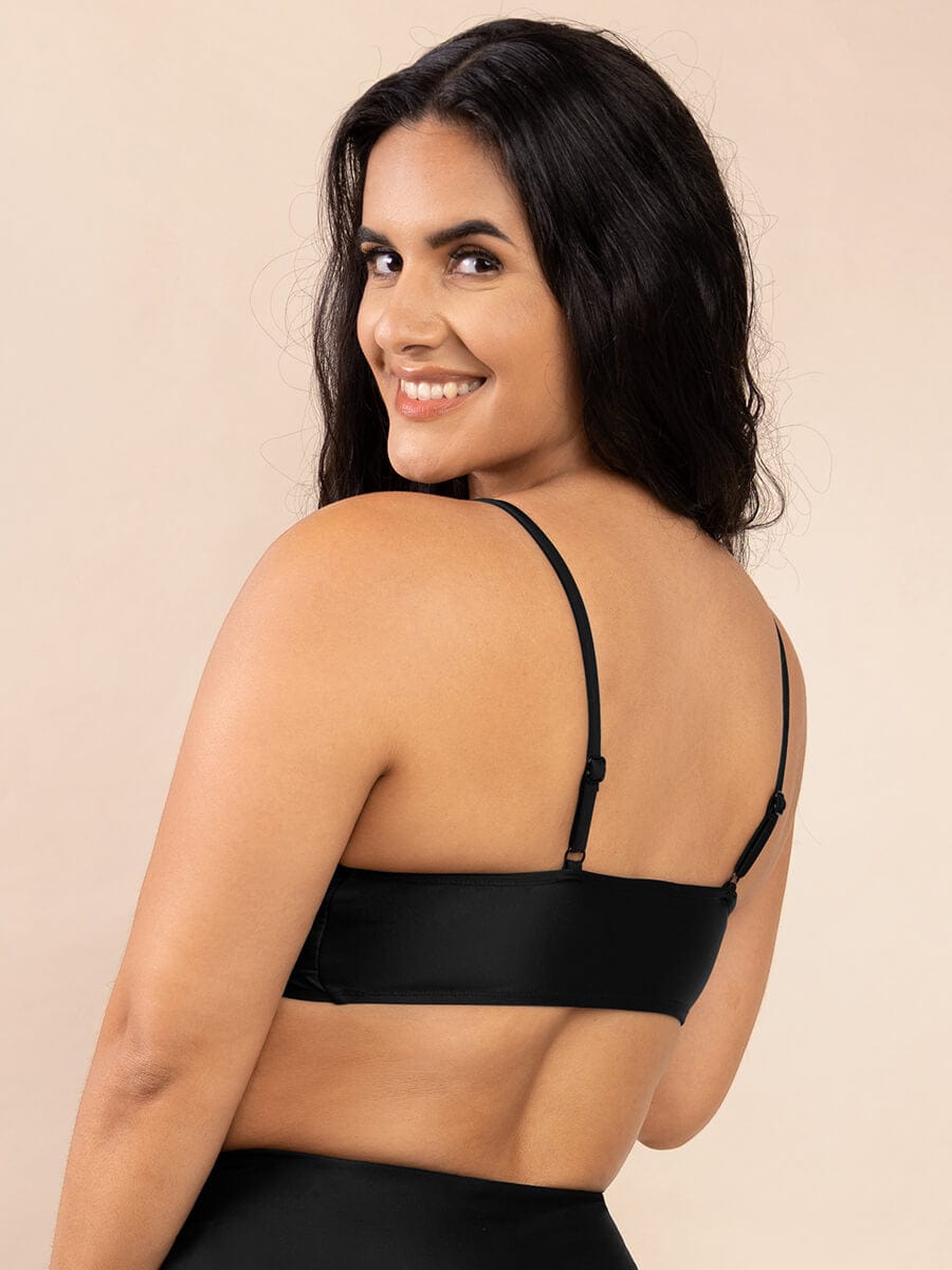 Cross-Front Sculpting One-Piece Swimsuit