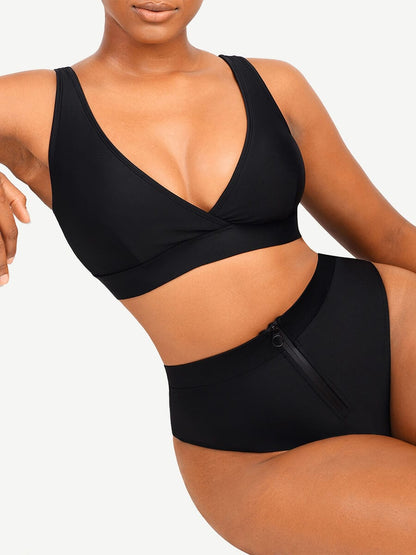 Surplice Bikini Top