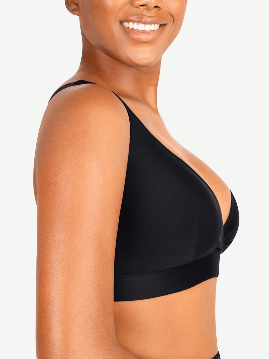 Surplice Bikini Top