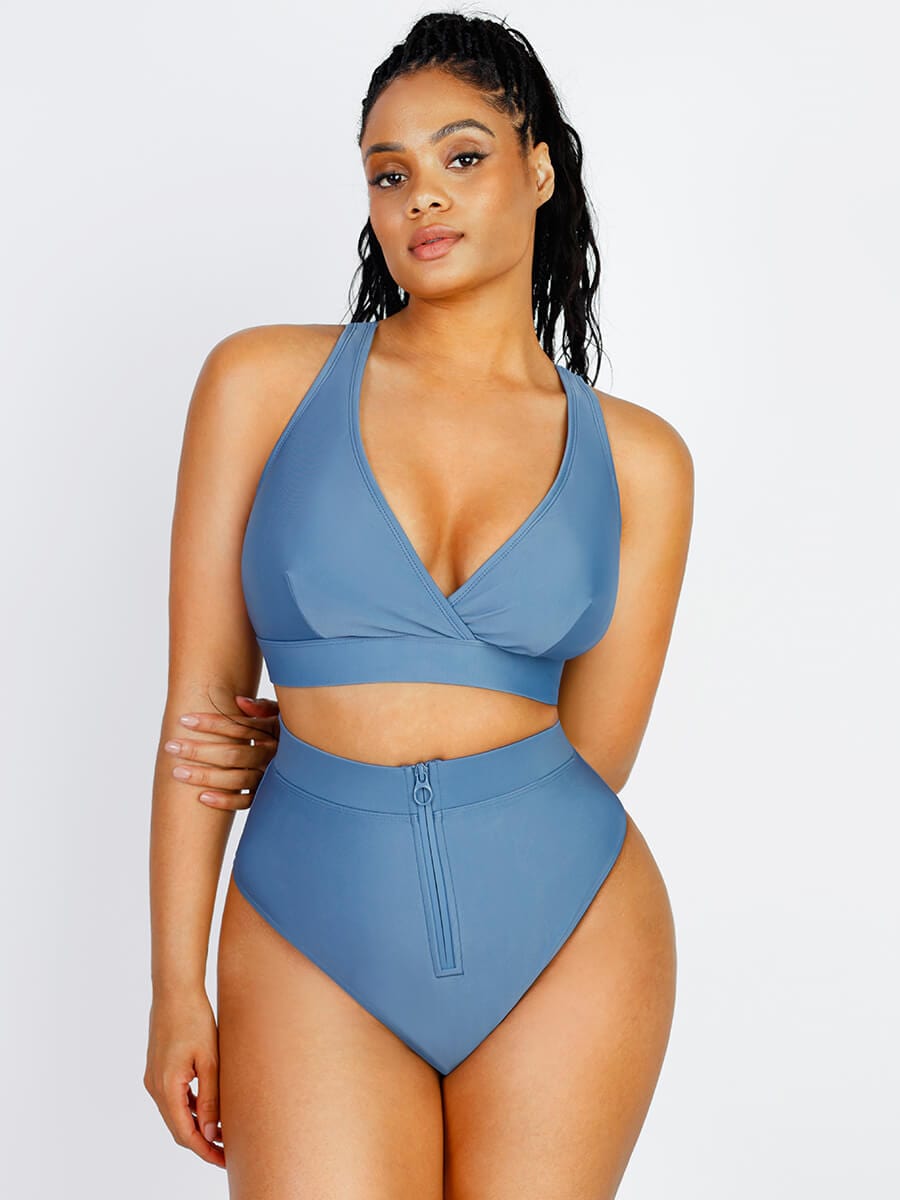 Surplice Bikini Top
