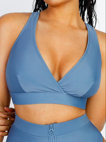 Surplice Bikini Top