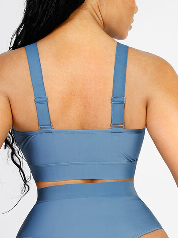 Surplice Bikini Top