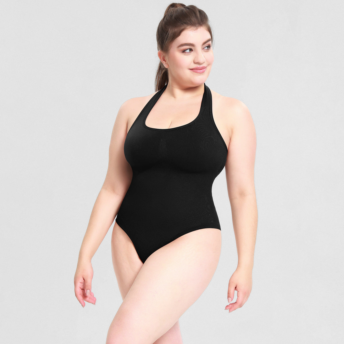 Seamless Halter Shaping Bodysuit