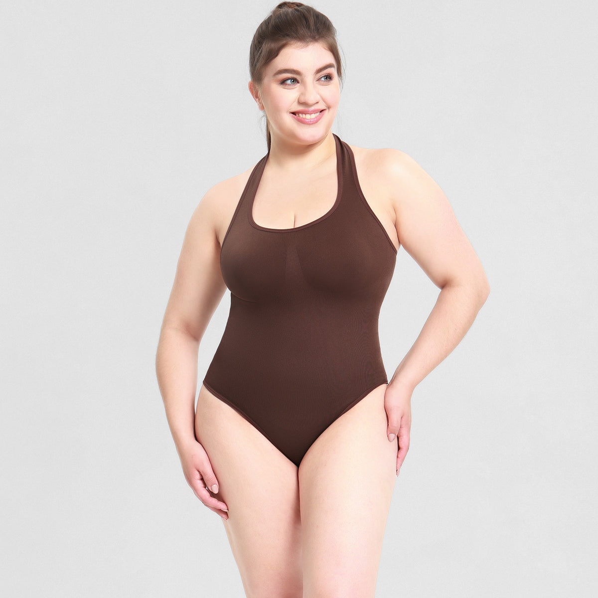 Seamless Halter Shaping Bodysuit