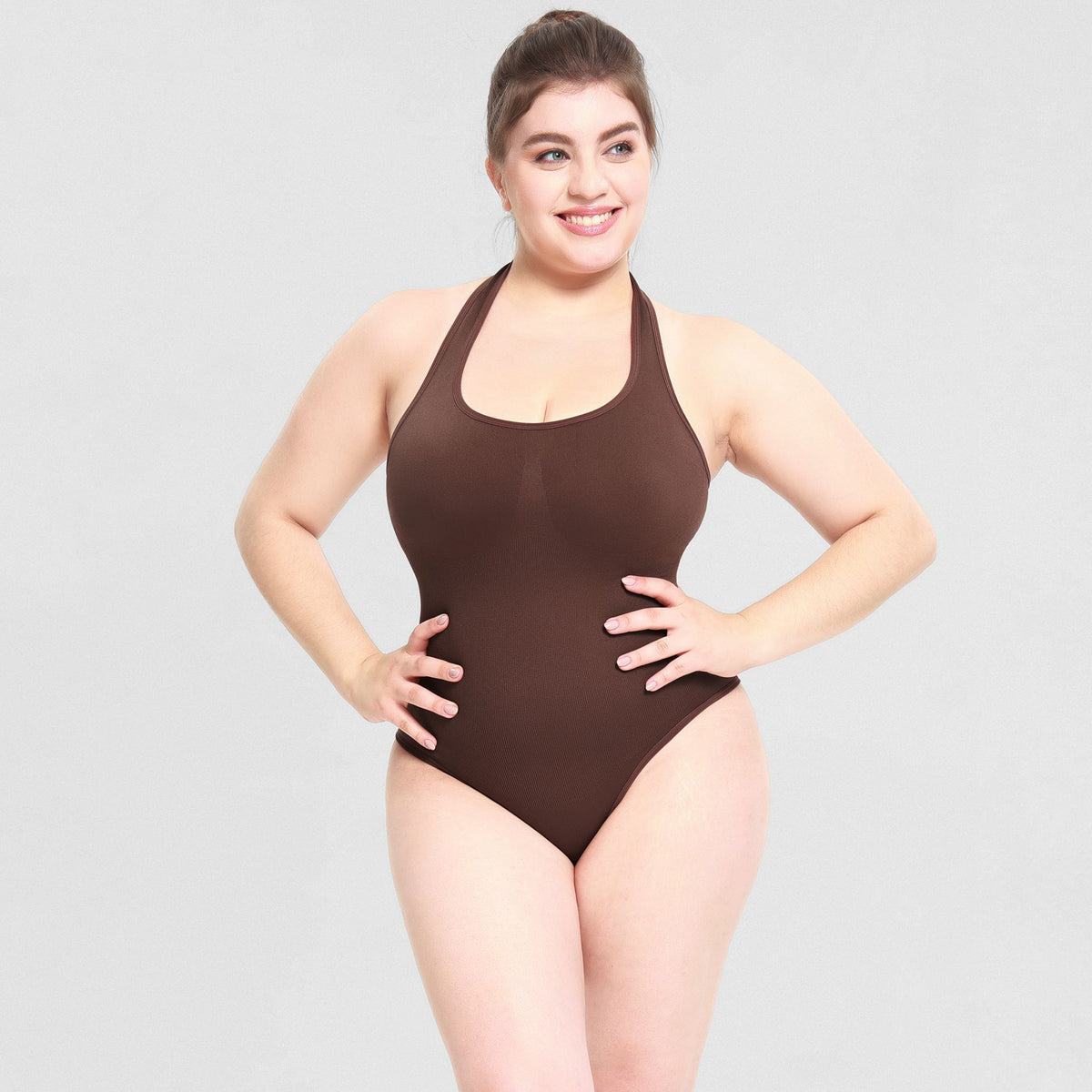 Seamless Halter Shaping Bodysuit