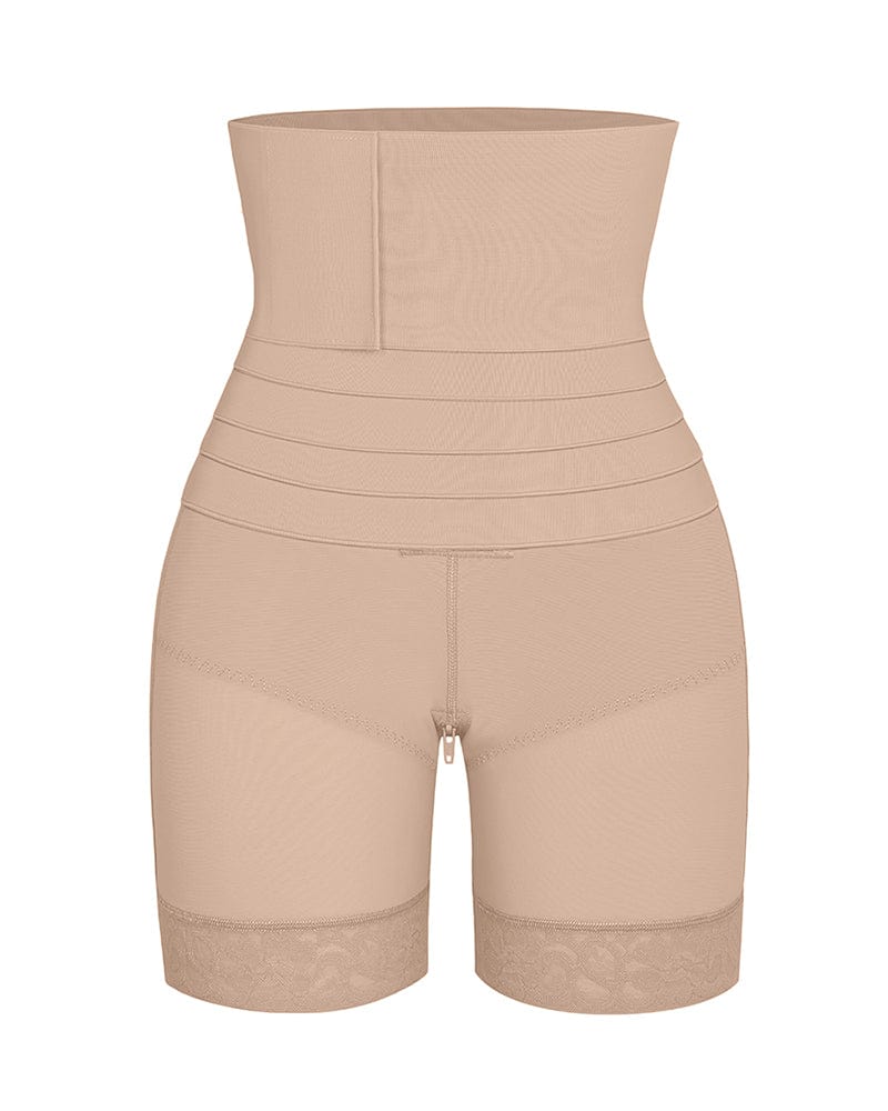 2-In-1 High-Waisted Booty Lift Shaper Short
