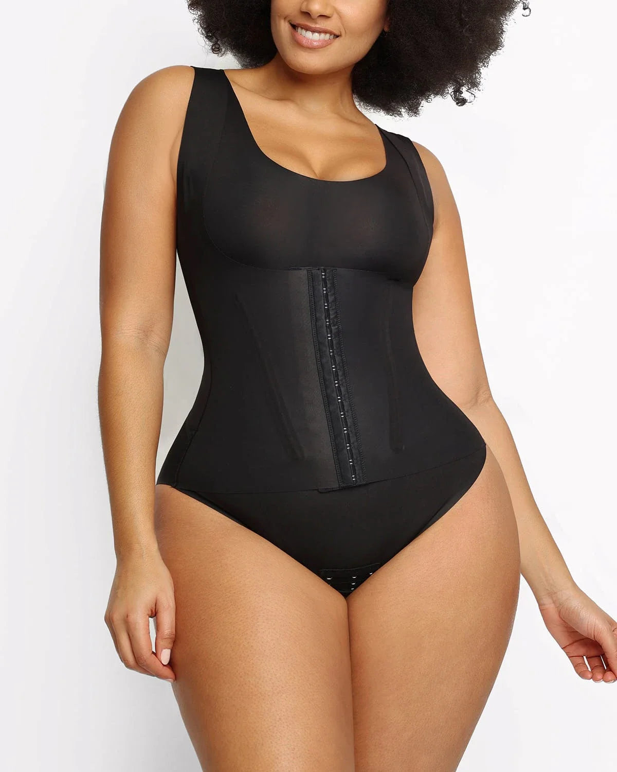 Body modelador 3 em 1 Cream Touch™ com cueca redutora