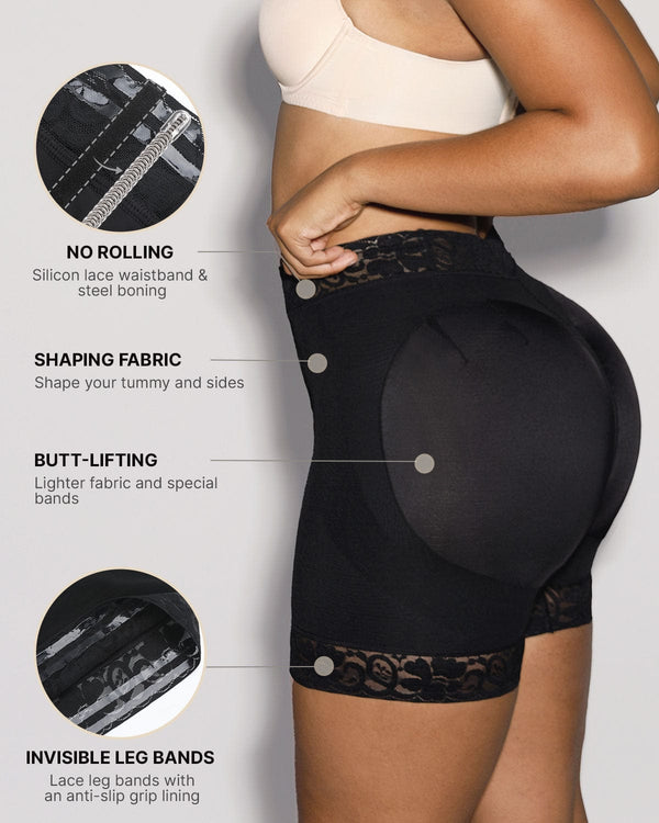 Butt-Lifting Lace Short