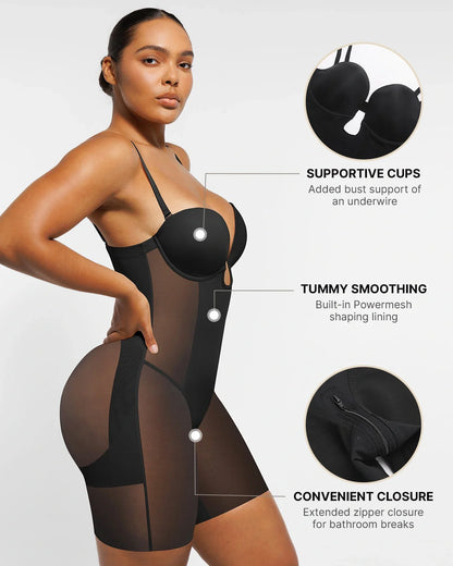 Deep Plunge Shaping Bodysuit