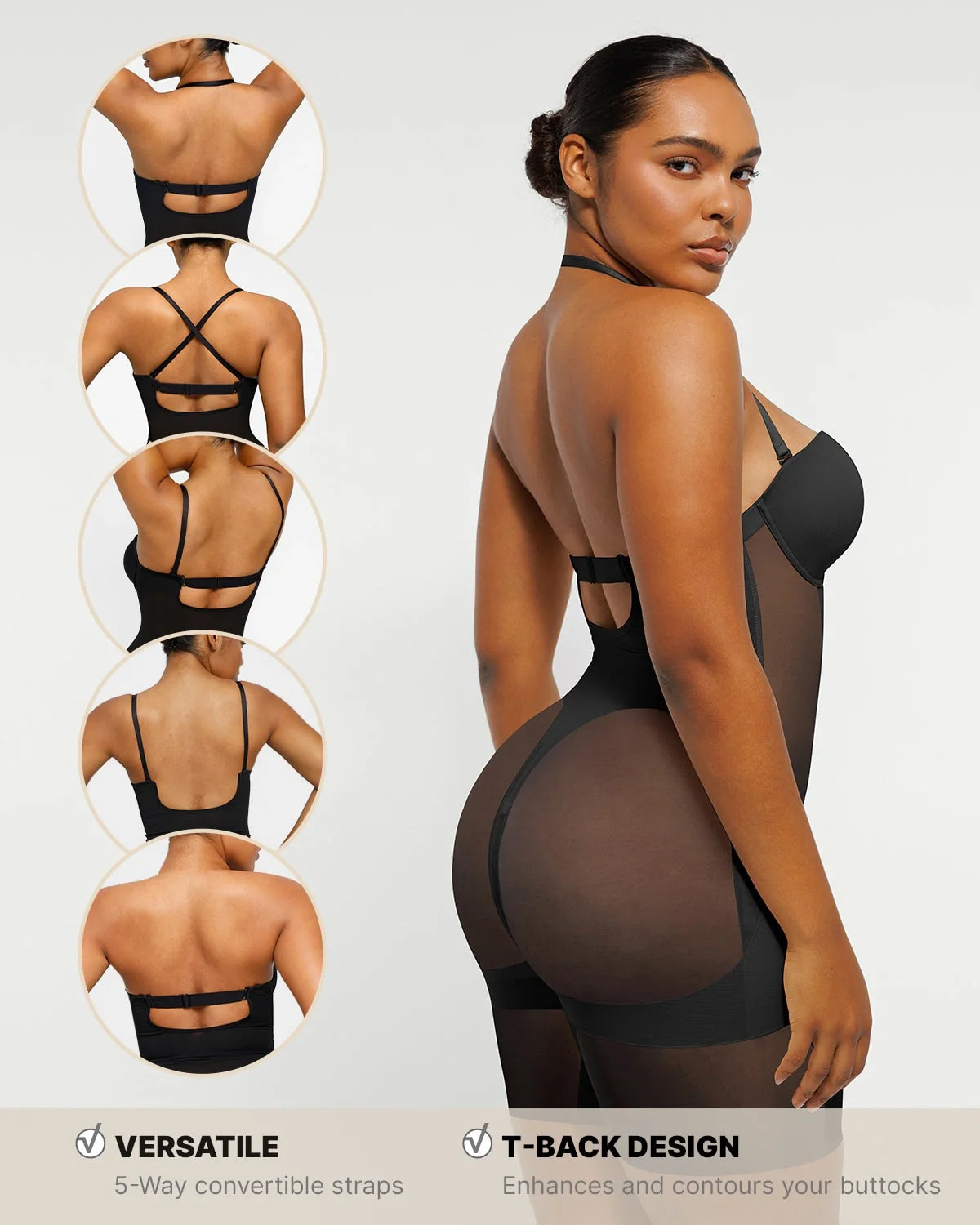 Deep Plunge Shaping Bodysuit