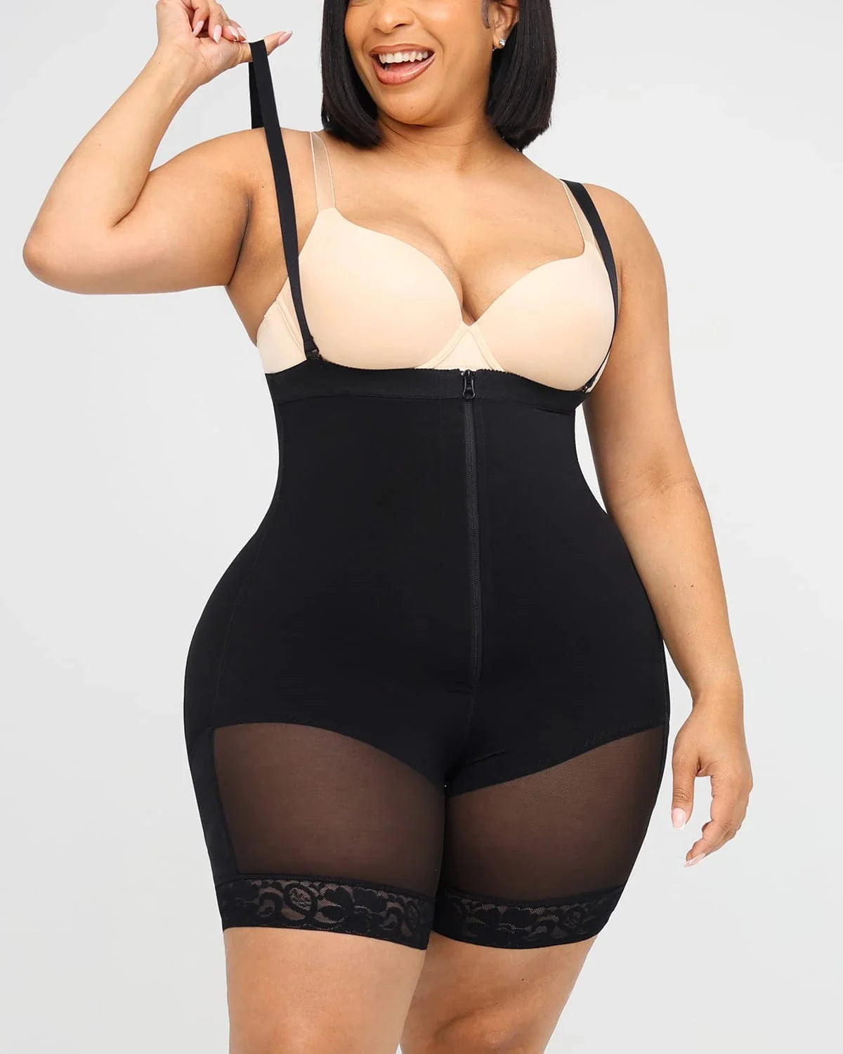 Firm Tummy Compression Mid Thigh Short
