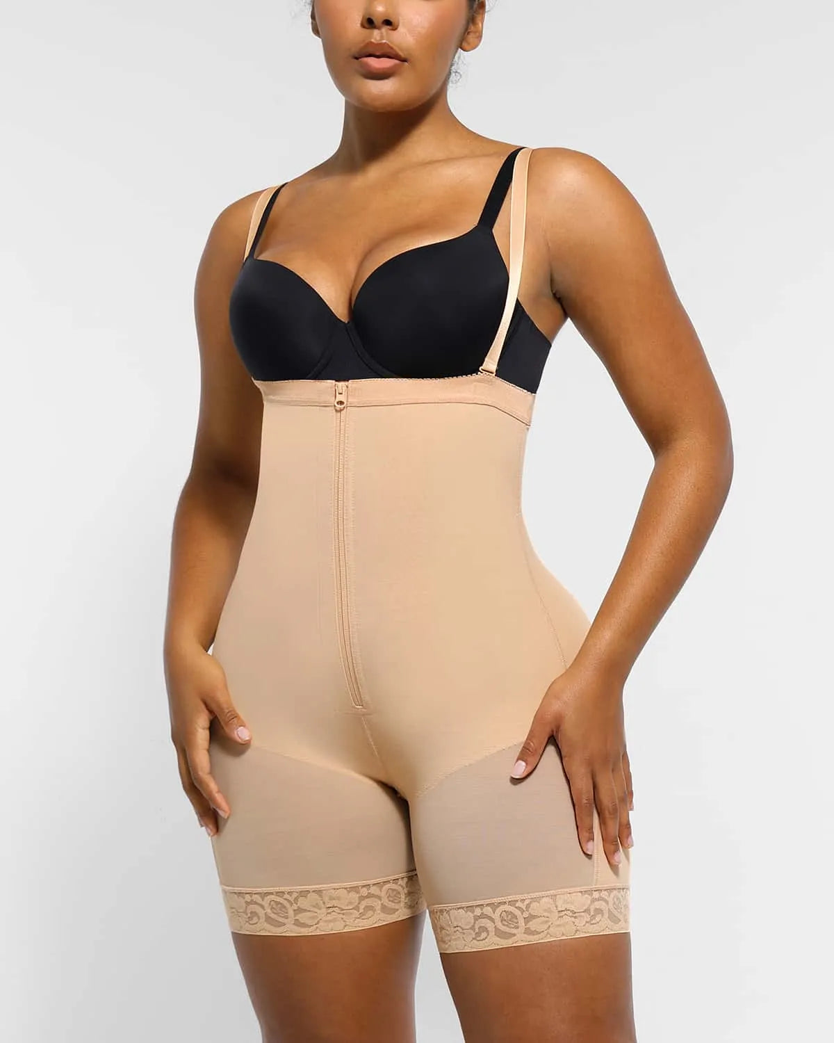 Firm Tummy Compression Mid Thigh Short