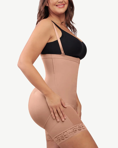 Firm Tummy Compression Mid Thigh Short