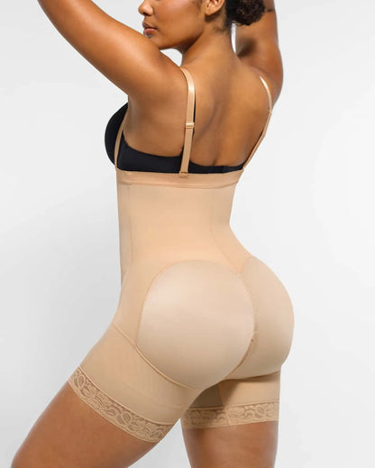 Firm Tummy Compression Mid Thigh Short