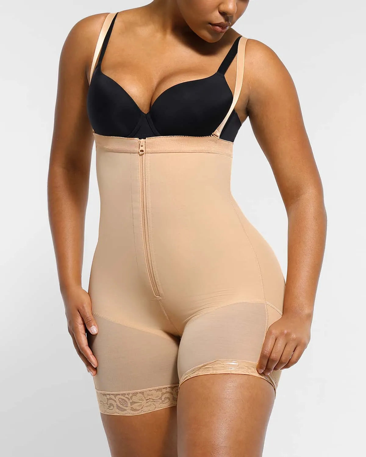 Firm Tummy Compression Mid Thigh Short