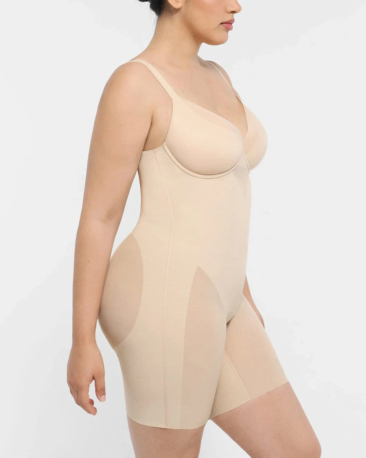 Cream Touch™ Naadloze corrigerende bodysuit met volledige dekking