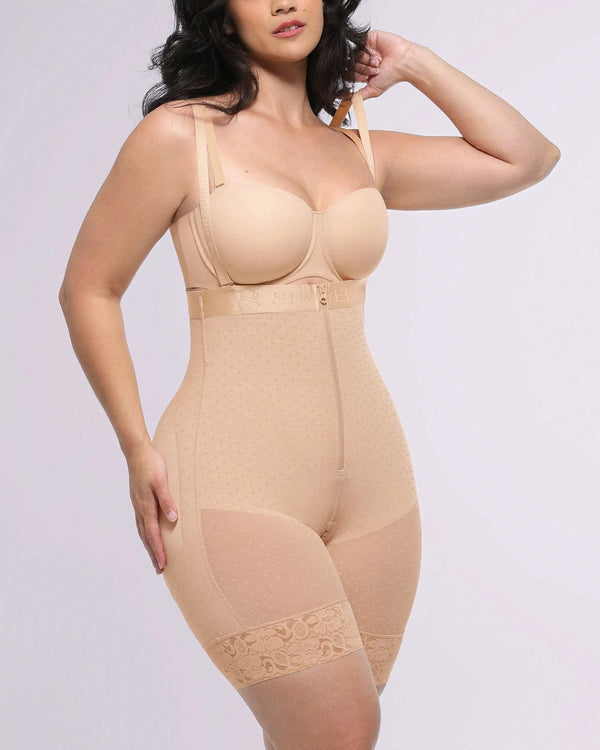 High-Waisted Polka Dot Short