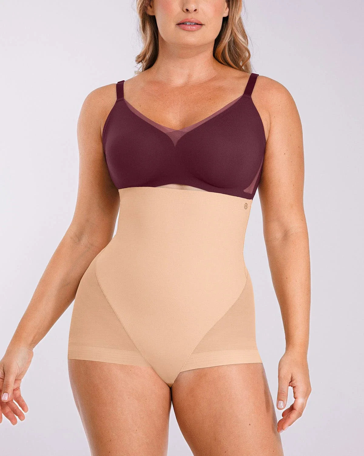 High-Waisted  Brief + Mid Thigh Short