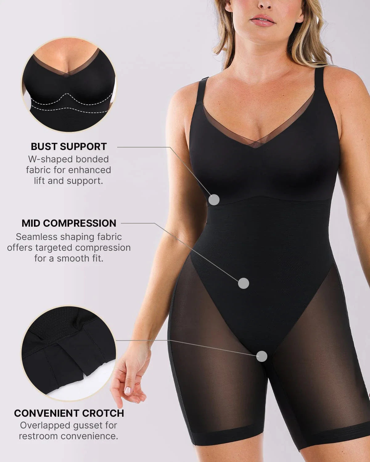 MeshSmooth™ Butt-Lifting Bodysuit