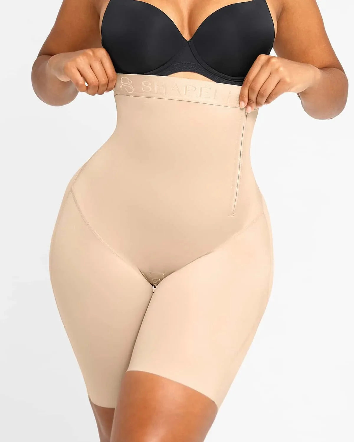 SilkSculpt Butt-Lifting High-Waisted Short
