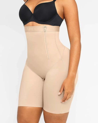 SilkSculpt Butt-Lifting High-Waisted Short