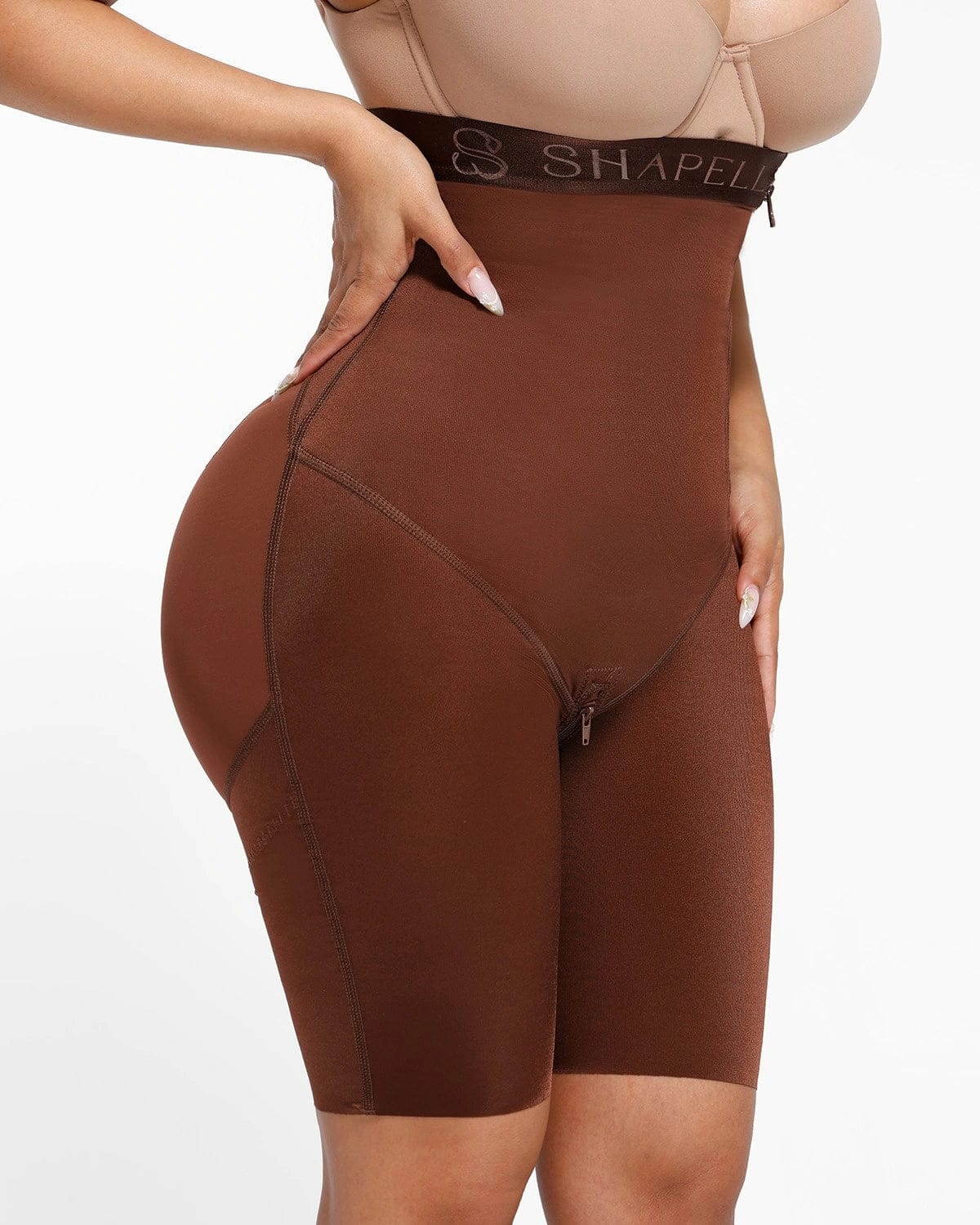 SilkSculpt Butt-Lifting High-Waisted Short