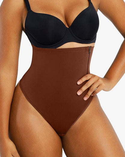 Side Zip Thong