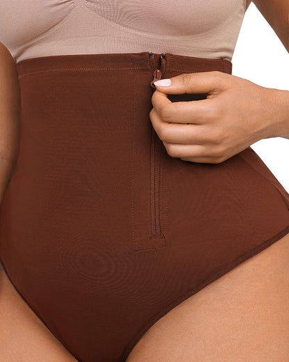 Side Zip Thong