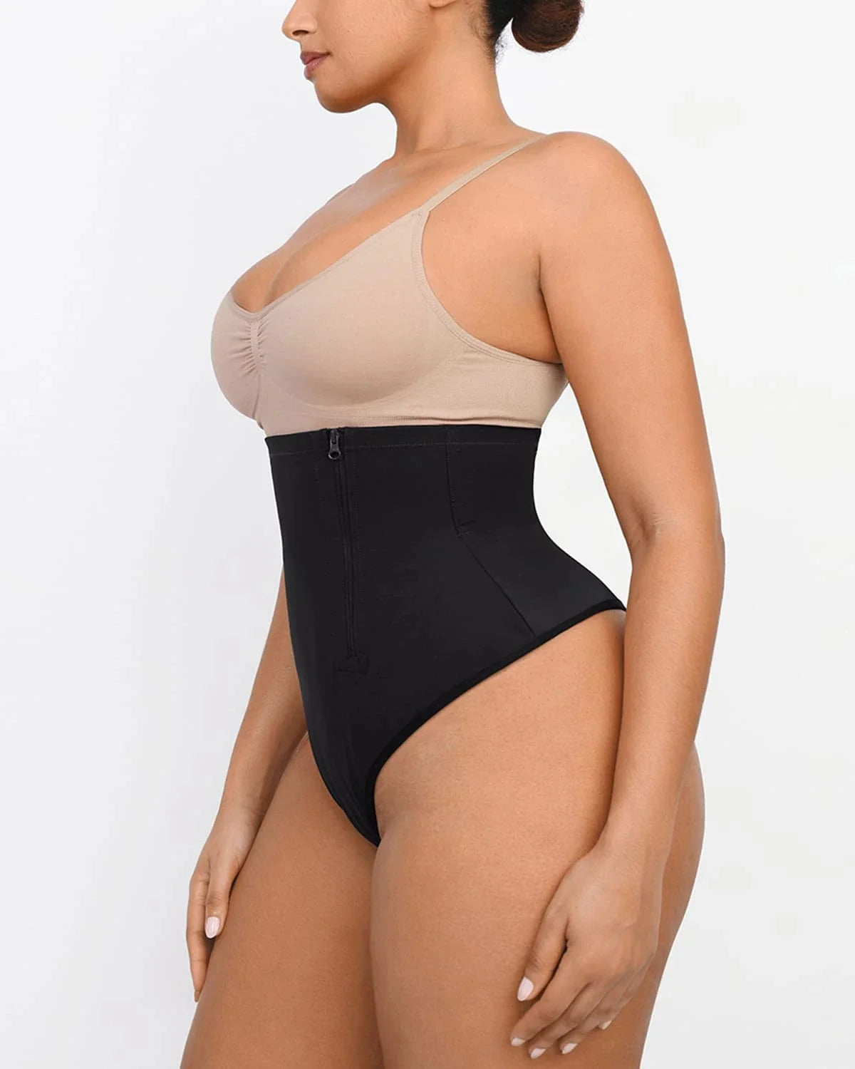 Side Zip Thong
