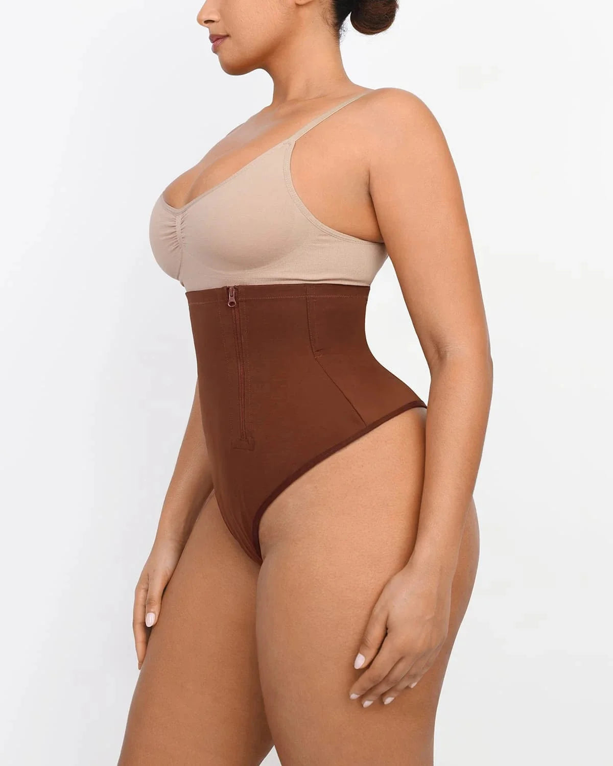 Side Zip Thong