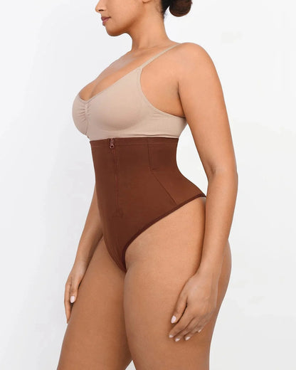 Side Zip Thong
