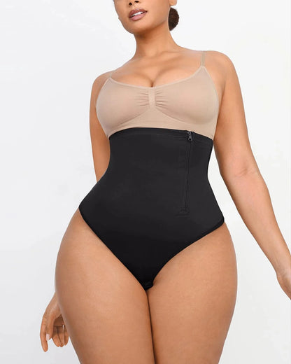 Side Zip Thong
