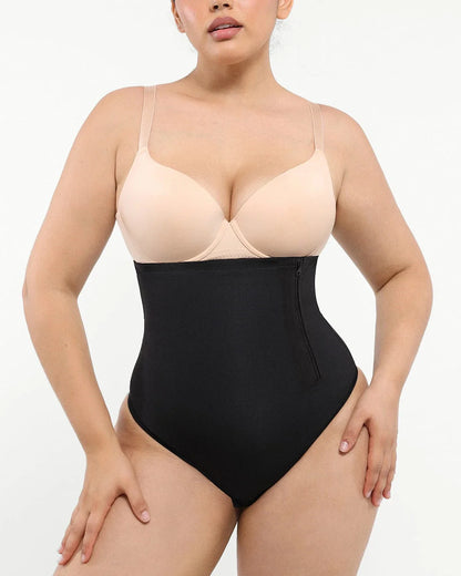 Side Zip Thong