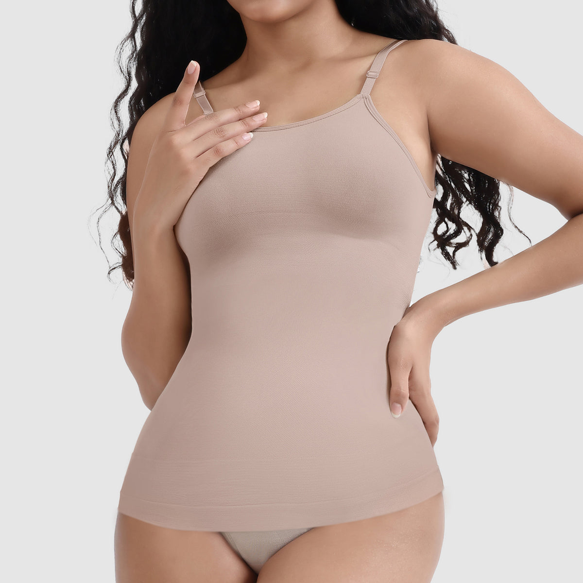 Body Curvy™ Seamless Tummy-Control Shaping Camisole