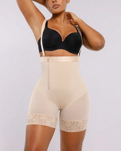 Postpartum Side Zipper Support Short