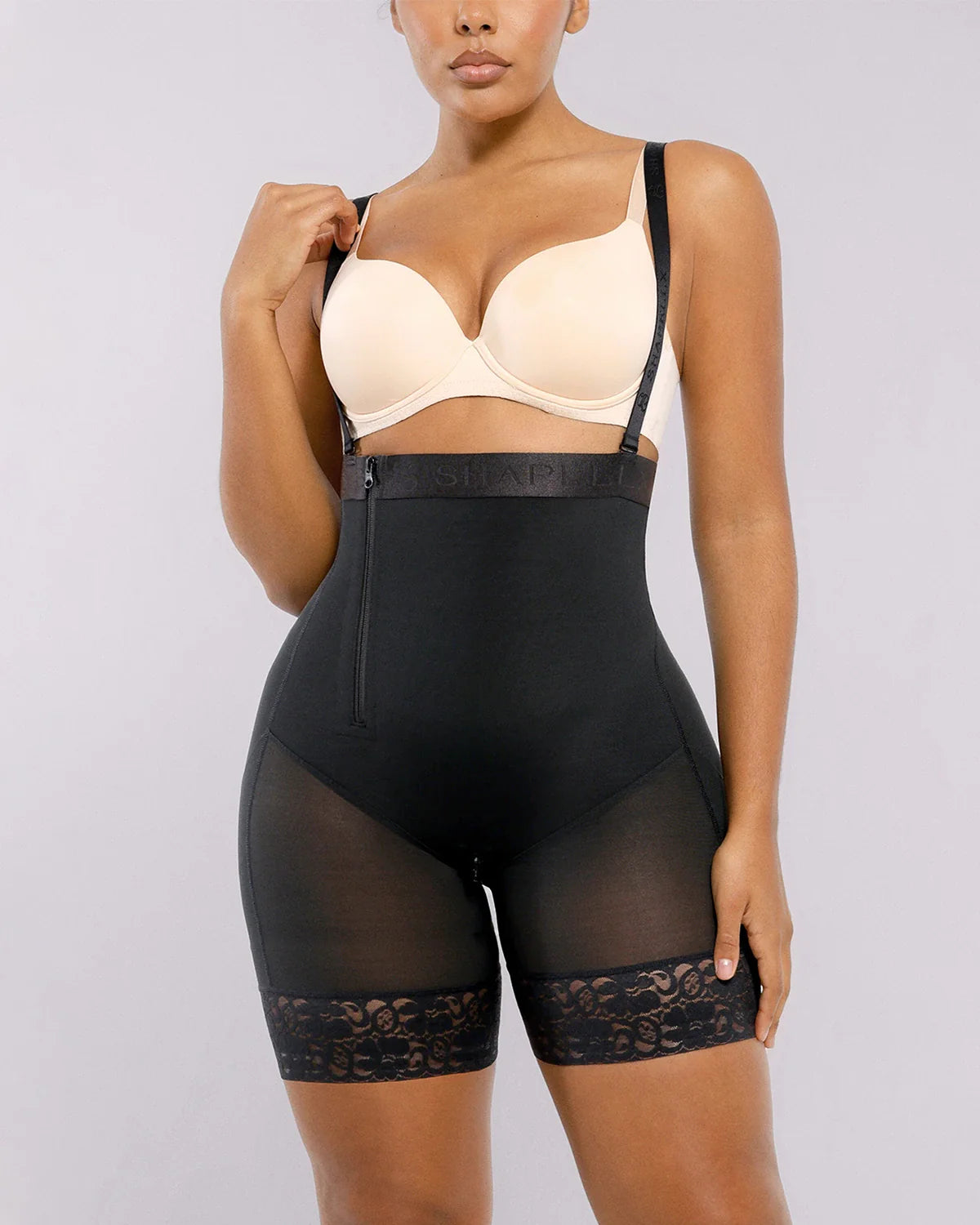 Postpartum Side Zipper Support Short