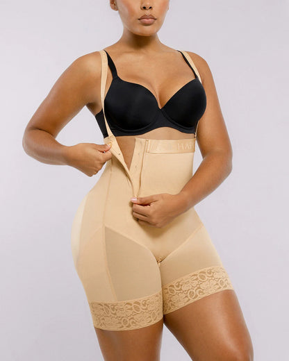 Postpartum Side Zipper Support Short