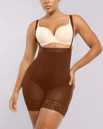 Postpartum Side Zipper Support Short