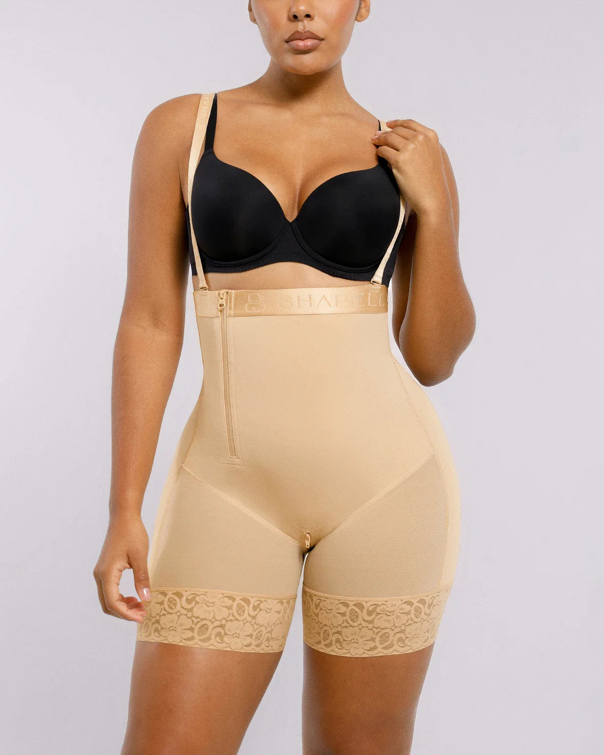 Postpartum Side Zipper Support Short