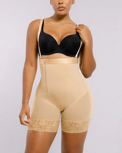 Postpartum Side Zipper Support Short