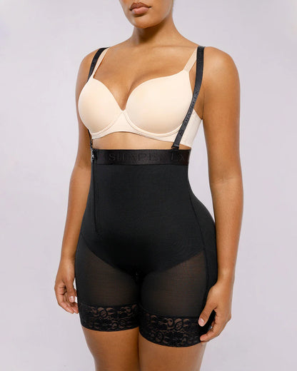 Postpartum Side Zipper Support Short