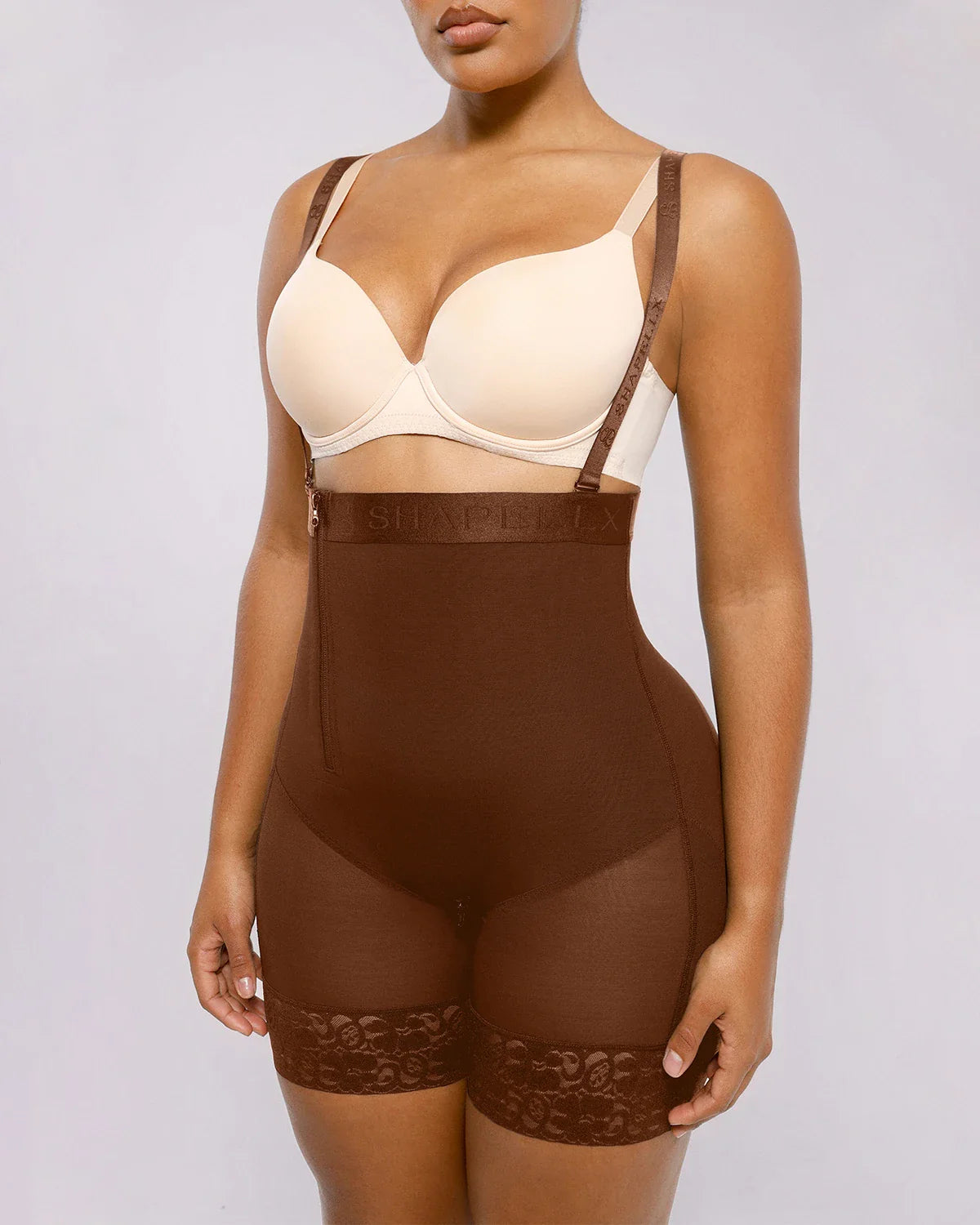 Postpartum Side Zipper Support Short