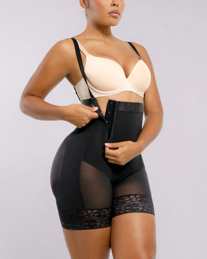 Postpartum Side Zipper Support Short