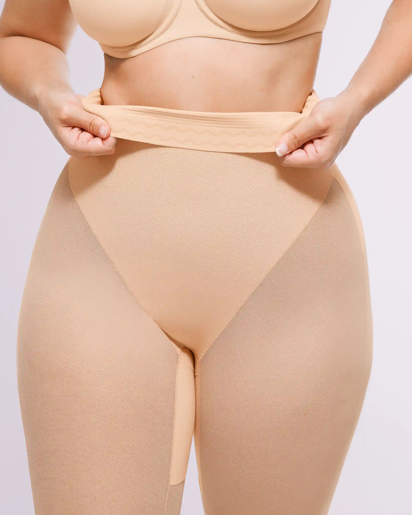 High-Waisted Mid Thigh Short + Capri