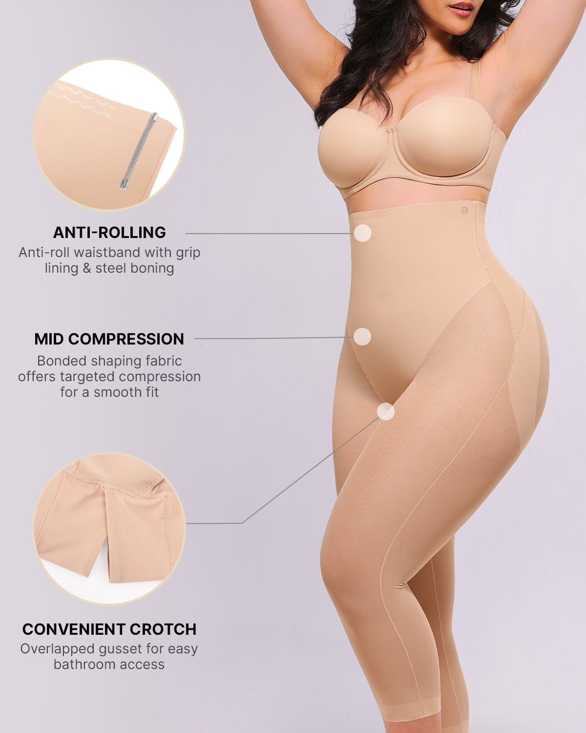 MeshSmooth™ Butt-Lifting Capri
