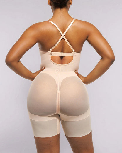 MeshSmooth™ Deep Plunge Bodysuit