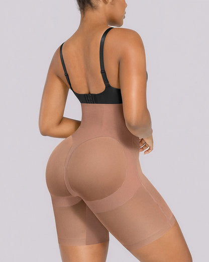 High-Waisted Mid Thigh Short