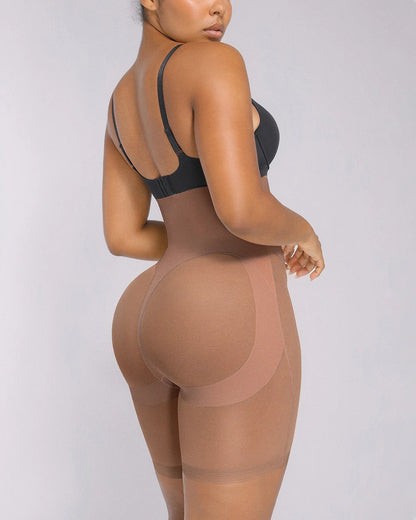 High-Waisted Mid Thigh Short