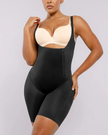 SilkSculpt Open Bust Full Bodysuit