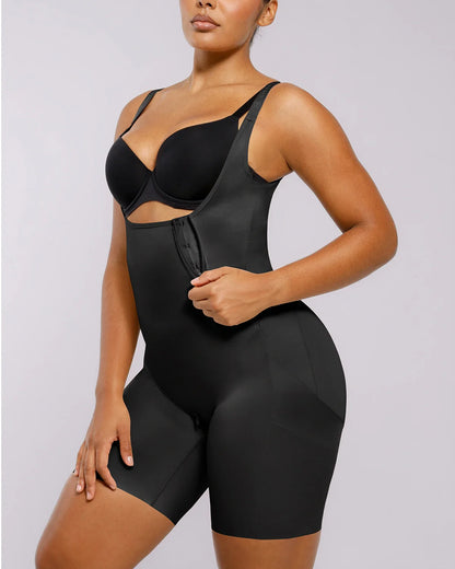 SilkSculpt Open Bust Full Bodysuit